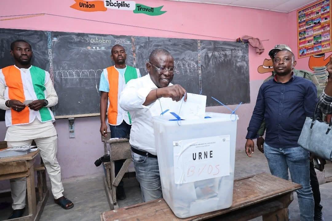 Présidentielle 2025 : Bacongo satisfait du bon déroulement du scrutin à Koumassi