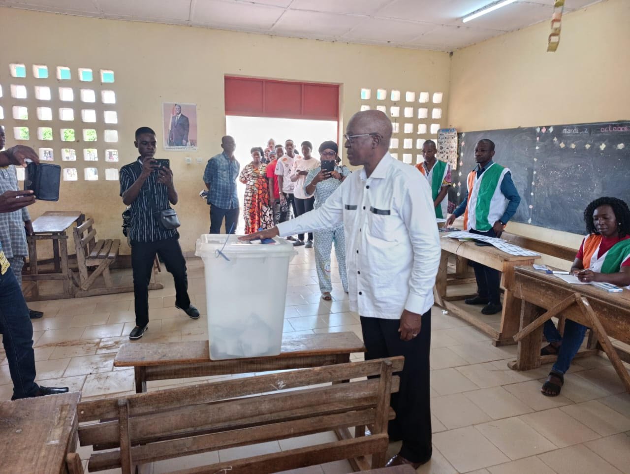 Présidentielle 2025 : Un vote dans la sérénité dans l’Iffou