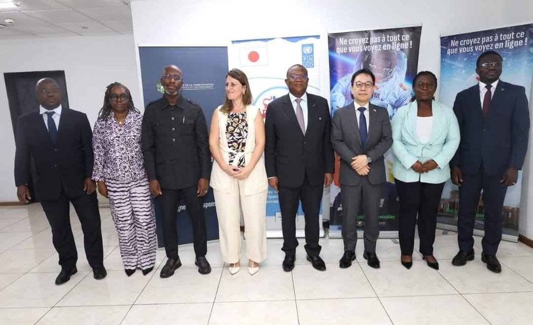 Promotion d'un espace numérique responsable : Le Japon et le PNUD apportent leur appui à la Côte dIvoire