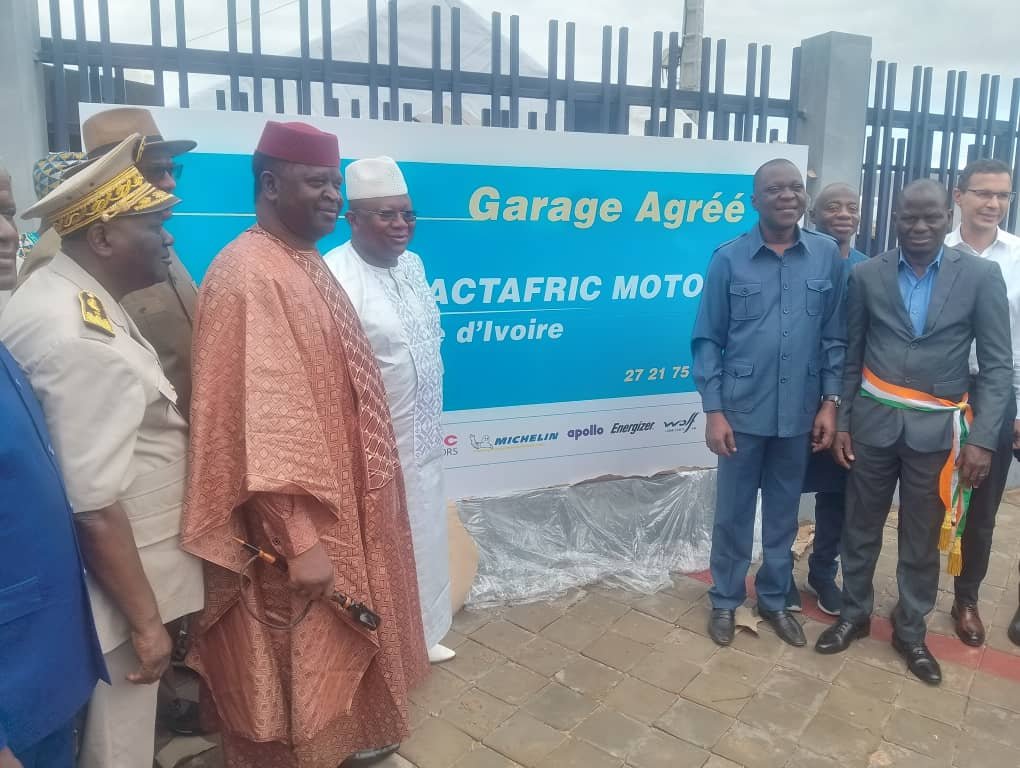 Sécurité routière : Amadou Koné inaugure un garage auto aux tarifs sociaux à Korhogo