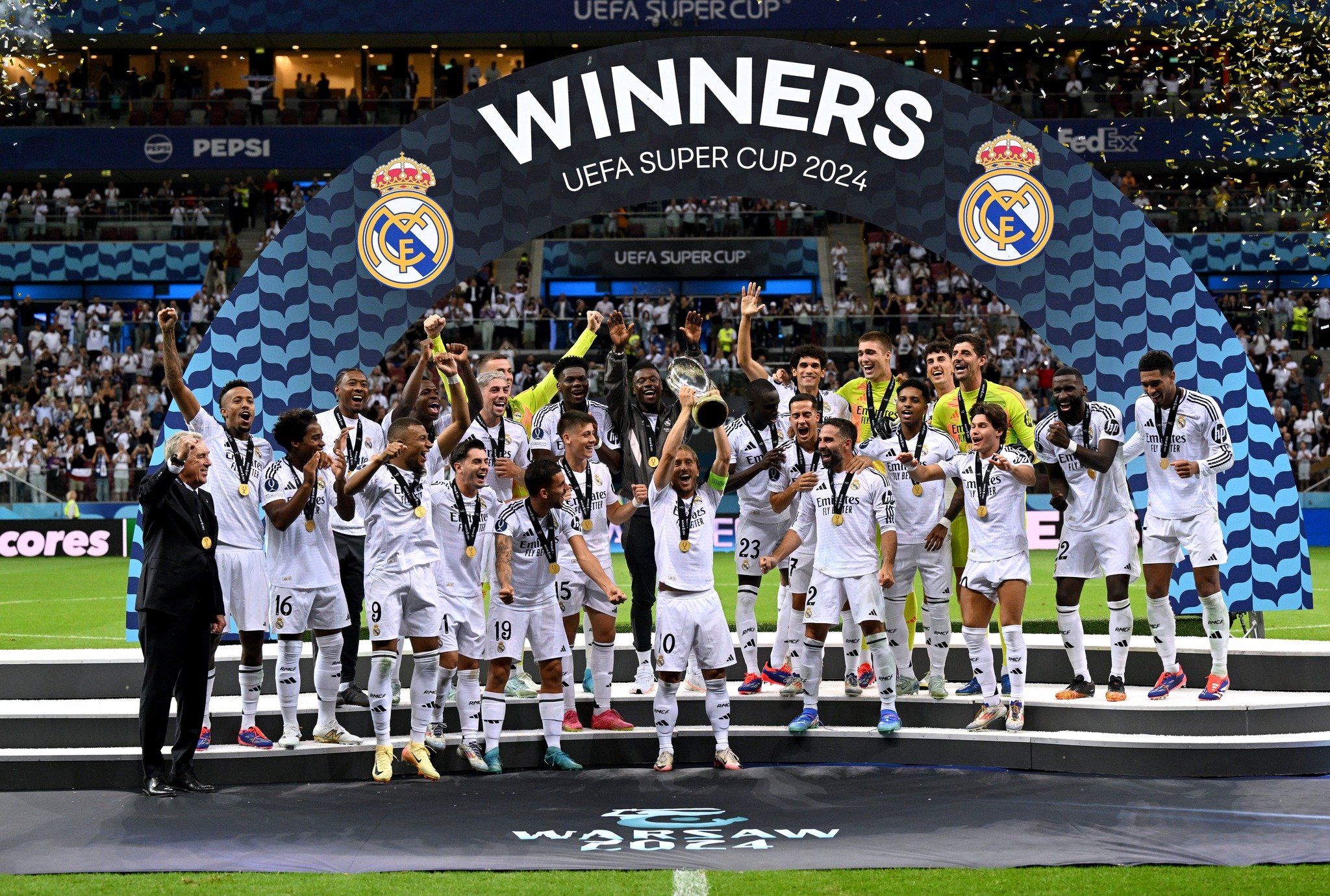 Football : Le Real Madrid remporte la Supercoupe d’Europe
