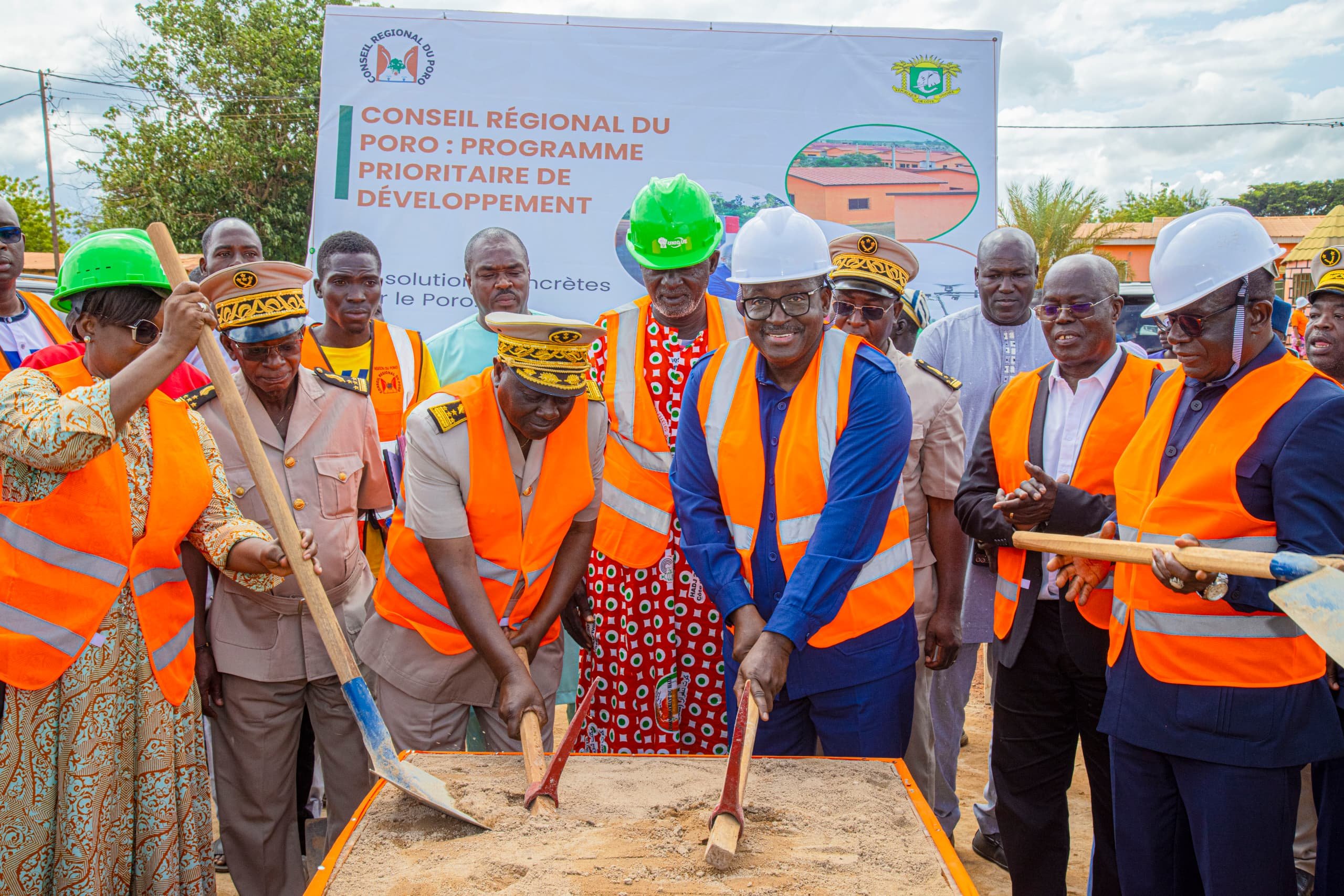 Région du Poro : Fidèle Sarassoro lance un programme de plus de 7 milliards FCFA