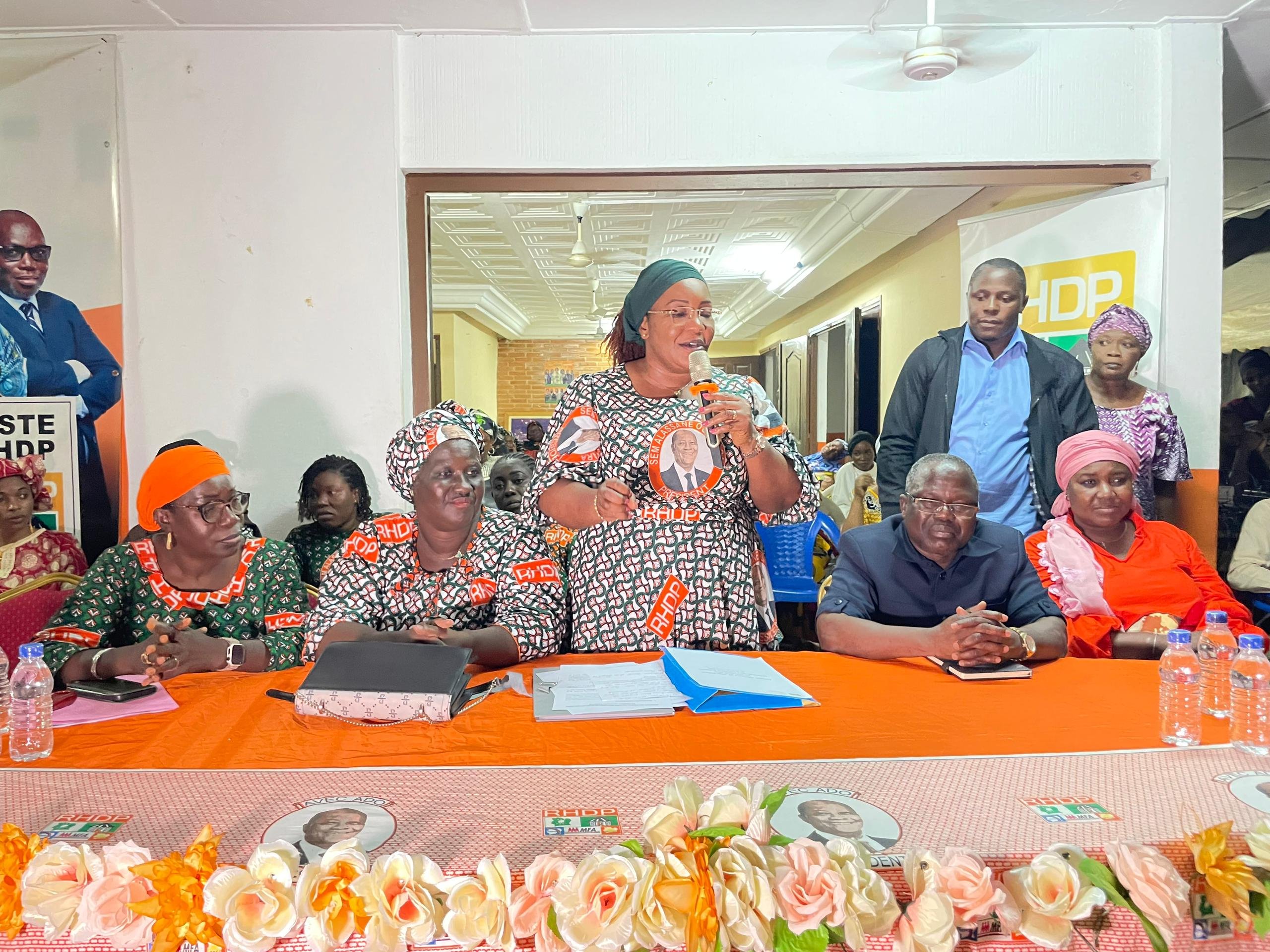 Abobo-Harlette Badou : "Des gens parce qu'on n'a pas renouvelé leur contrat sont revenus pour prendre le pays"