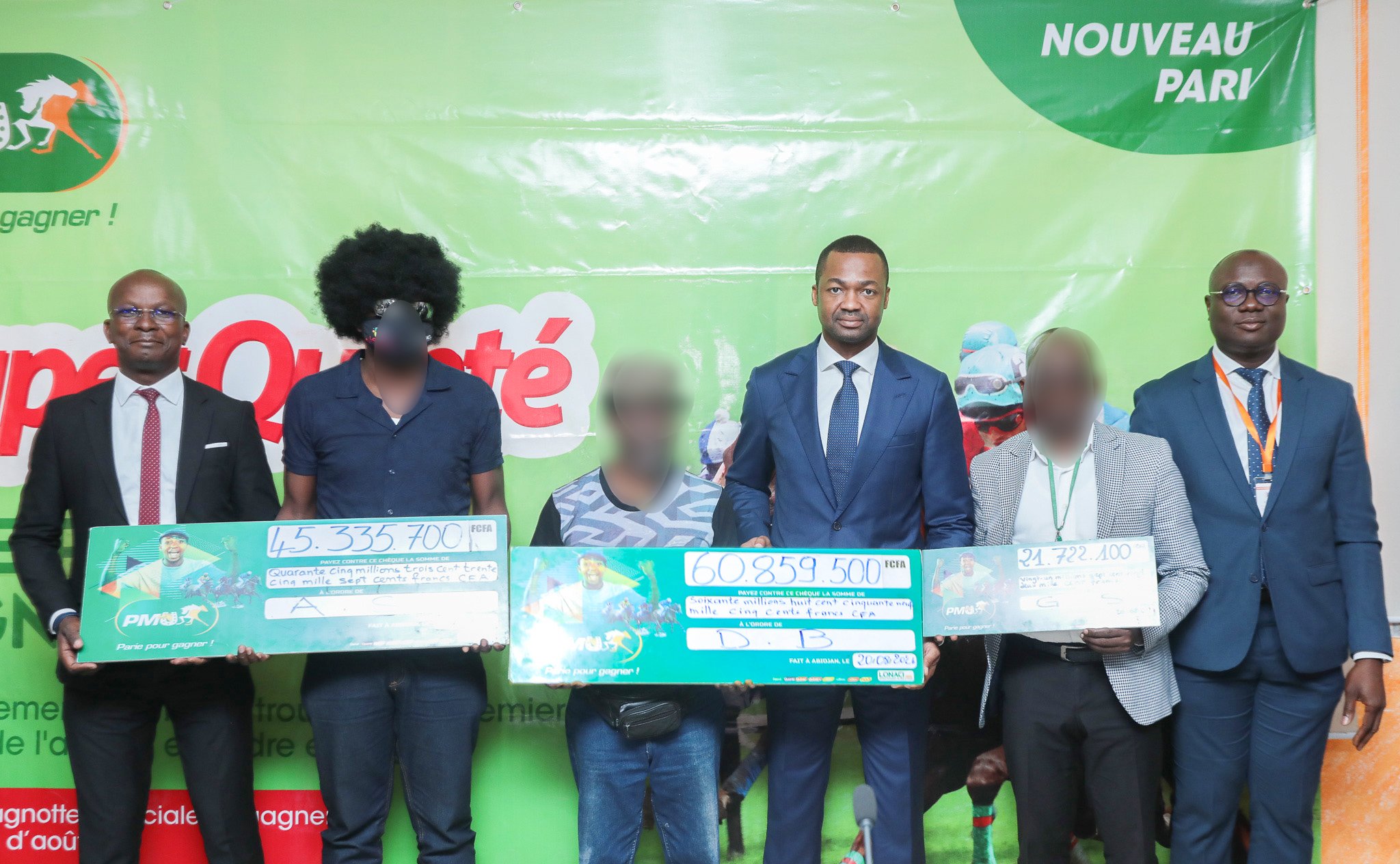 PMU : Trois gagnants empochent une cagnotte globale de plus de 120 millions de FCFA