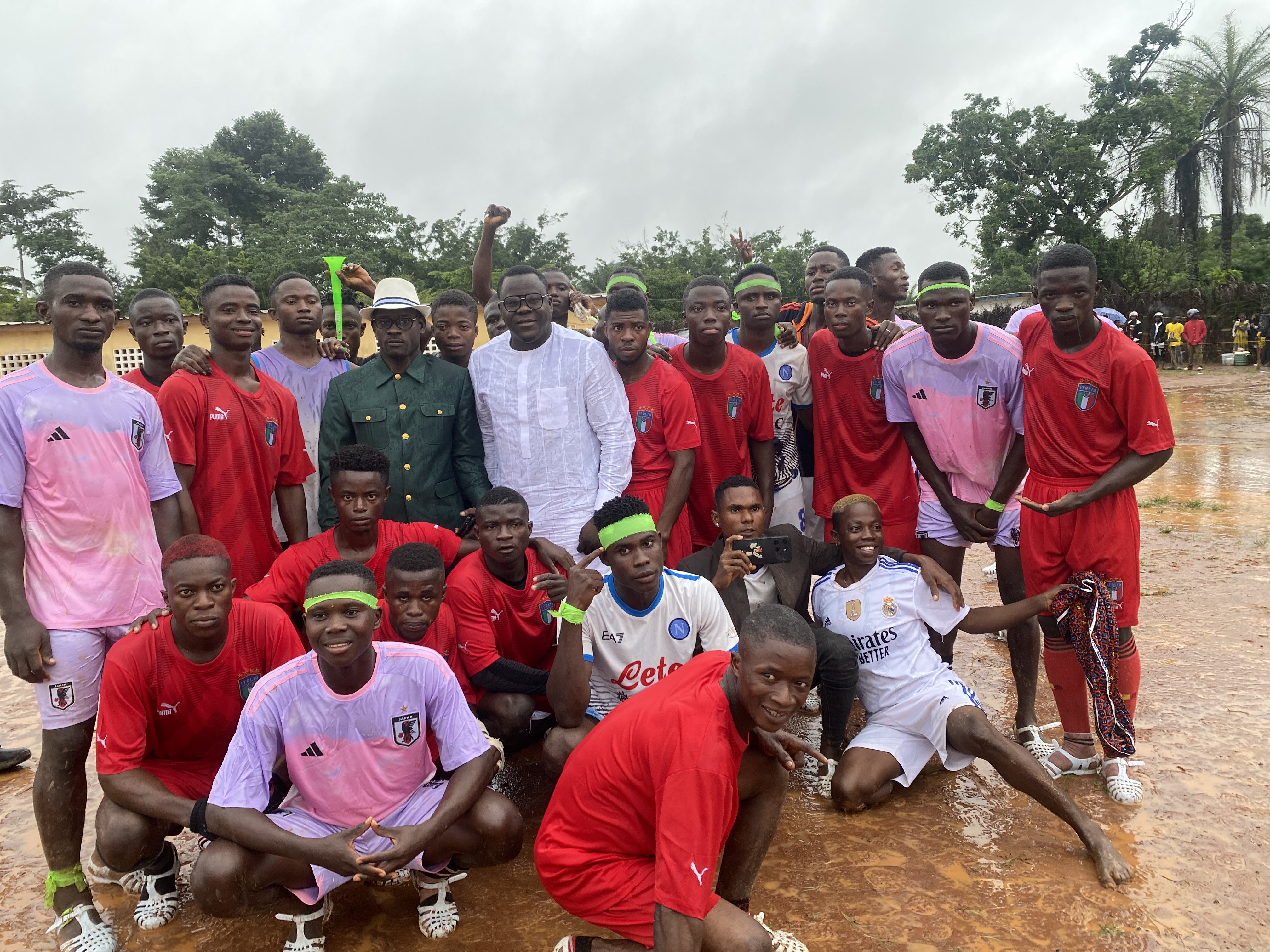 Bogouiné : Les populations célèbrent l'unité autour du ballon rond