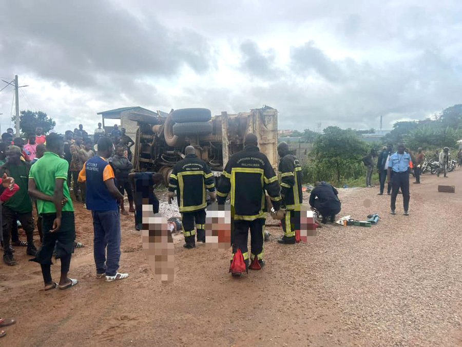 Bouaké : Un accident de la circulation fait 10 victimes dont 3 décès