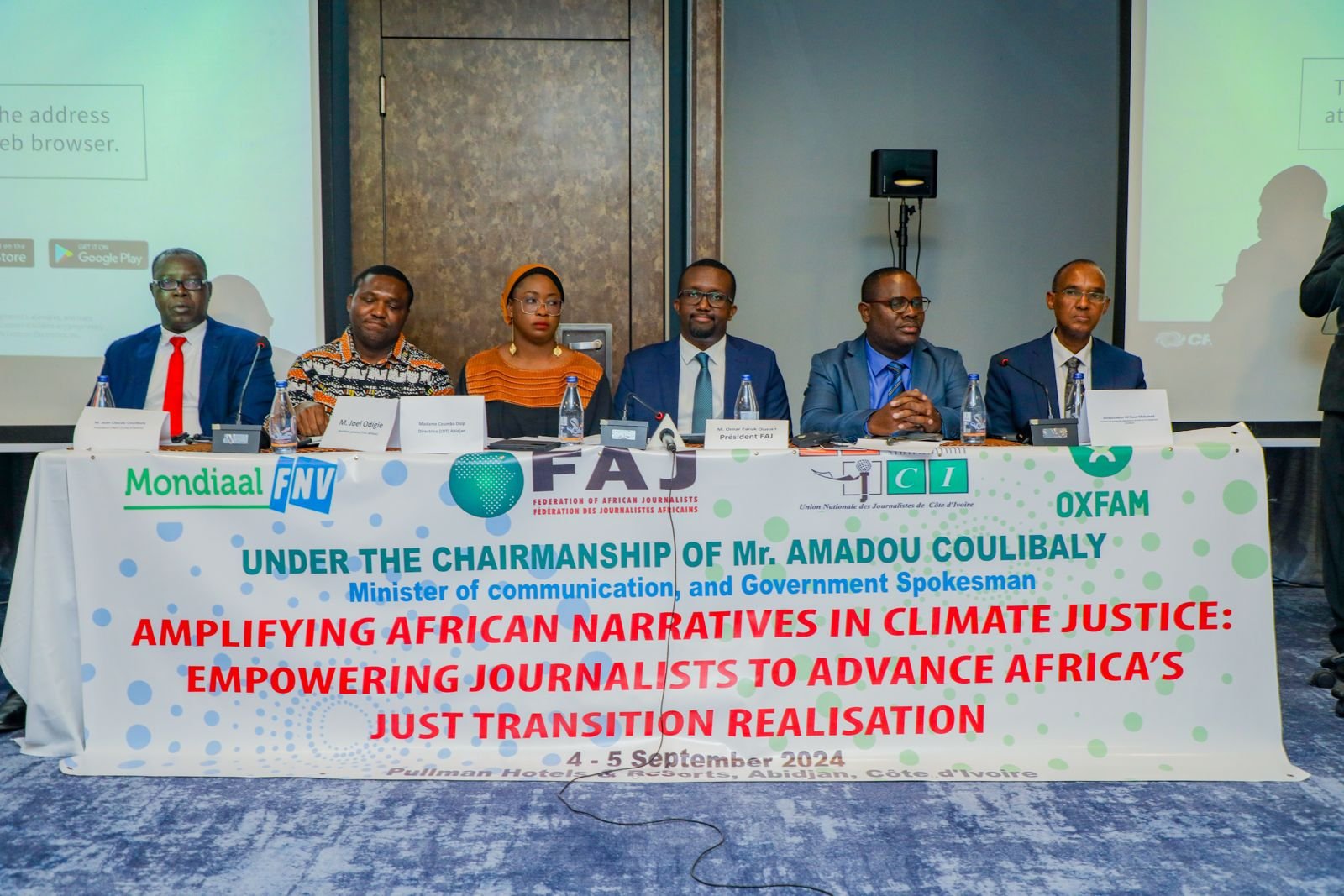 Changement climatique : Les syndicats de journalistes africains s’engagent pour une justice climatique 