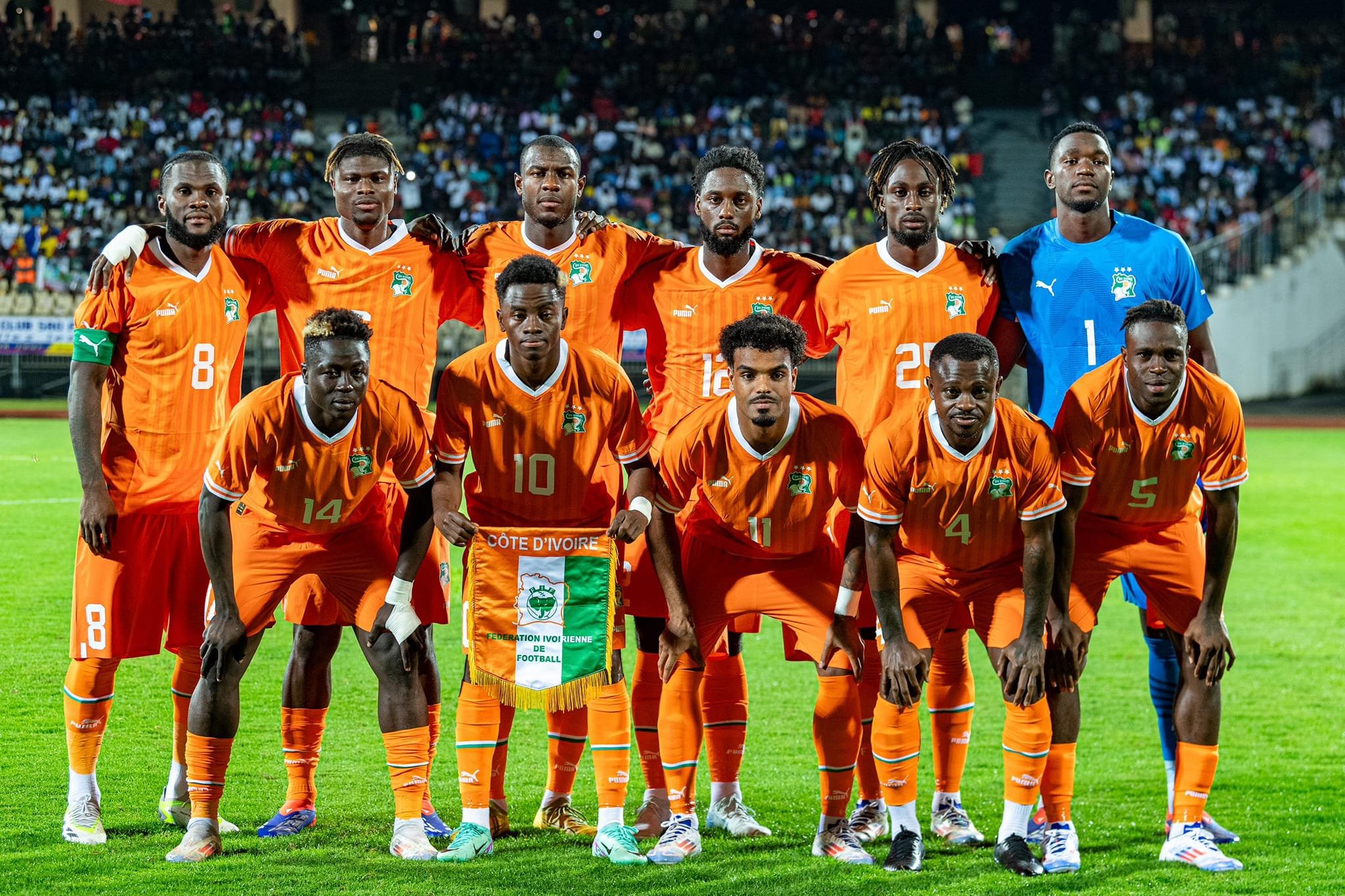 Éliminatoires CAN 2025 : Les Éléphants s’imposent face aux Chipolopolo