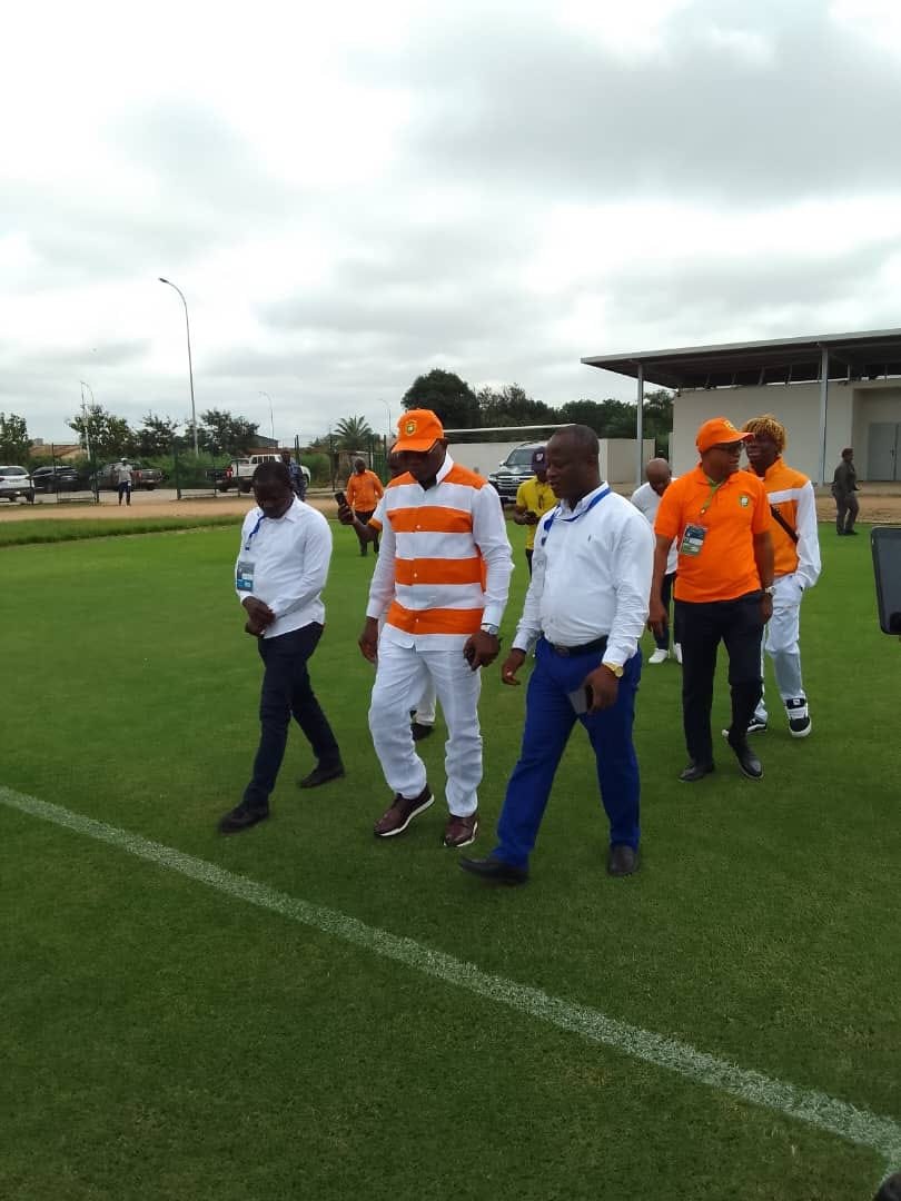 Infrastructures sportives : Adjé Silas Metch satisfait de l’état des terrains d’entraînement de Bouaké