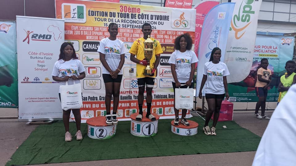 Cyclisme-30e Tour de Côte d'Ivoire : Résultats et classement de la 1ère étape !