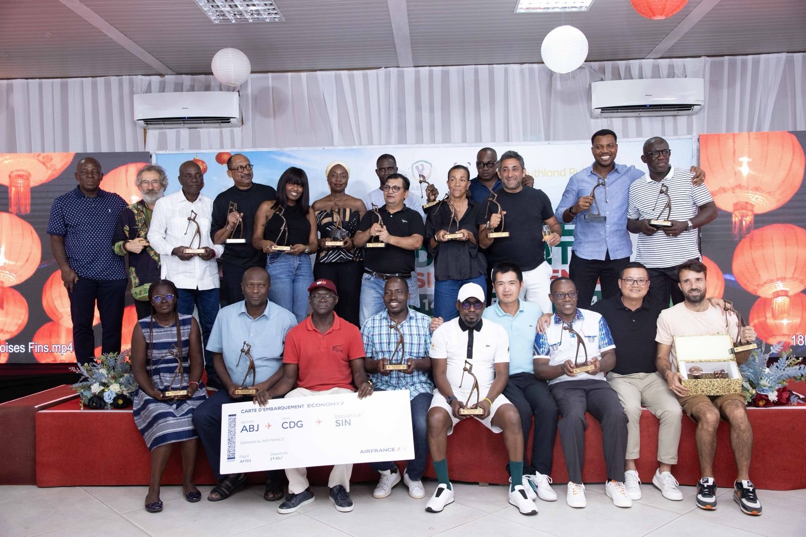 Golf-Tournoi de l’amitié sino-ivoirienne : La Côte d'Ivoire et la Chine célèbrent la fête de la lune