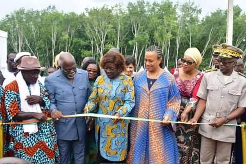 San Pedro : Mariatou Koné et ses partenaires inaugurent 12 collèges de proximité      