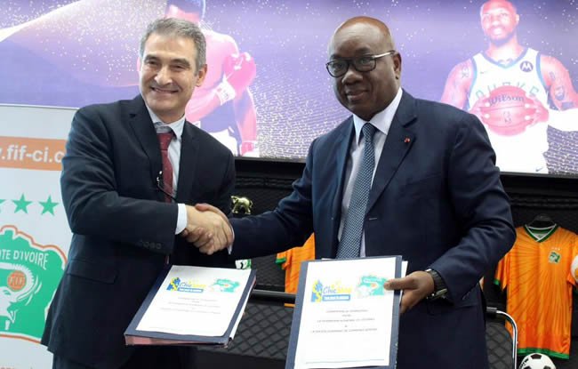 Football-Partenariat FIF-Chic Shop : Une relation de confiance pour un football ivoirien développé