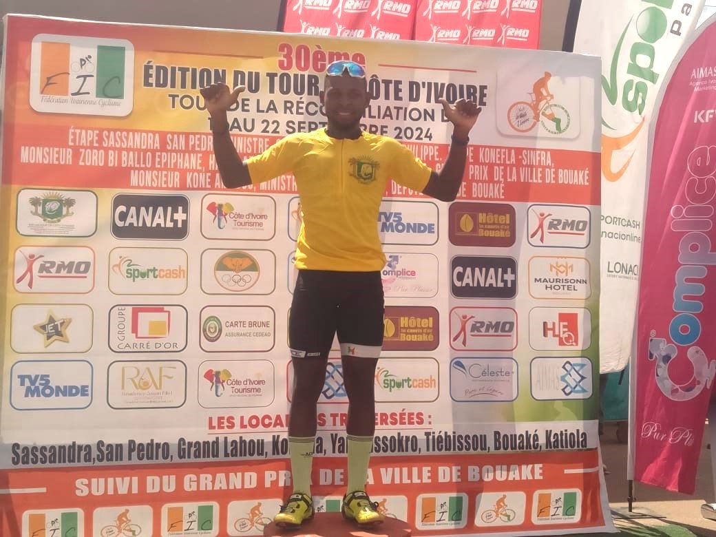 Cyclisme-30ème Tour de Côte d’Ivoire (5ème étape) : Kuere Nounawe Eric intronisé « Roi » à Sakassou