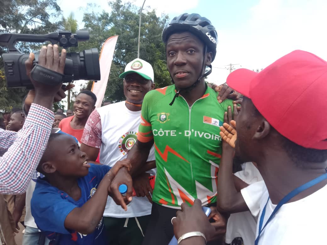 Cyclisme-30e Tour de Côte d’Ivoire (étape 6) : N’Dah Henock signe la première victoire ivoirienne à Katiola