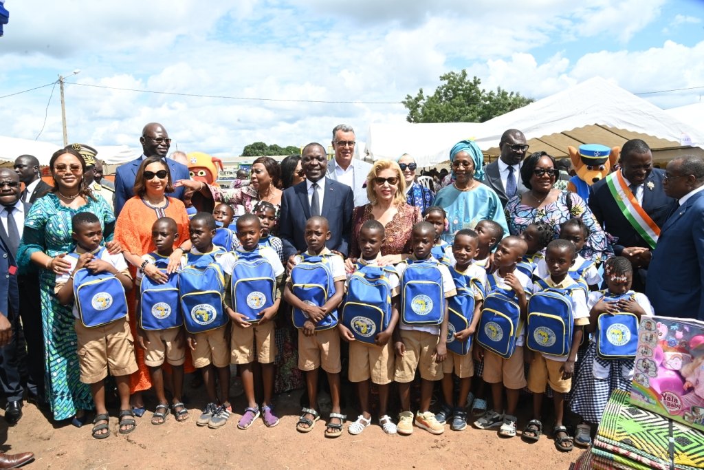 Appui à la scolarisation : Children of Africa distribuera 15 000 kits scolaires dont 5 000  aux enfants de Bouaké