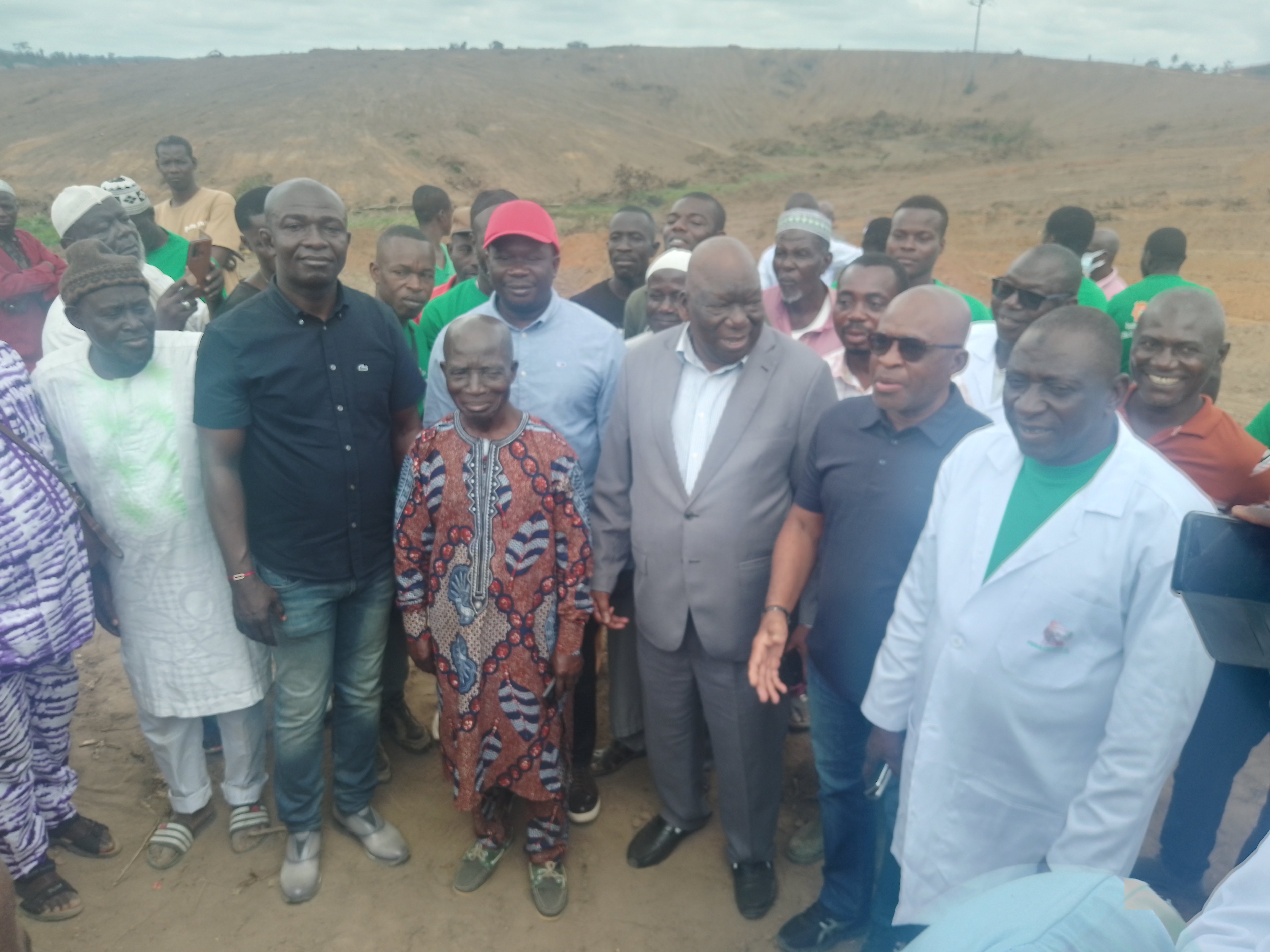 Anyama : L'interprofession gros ruminants en visite sur le site du nouvel abattoir