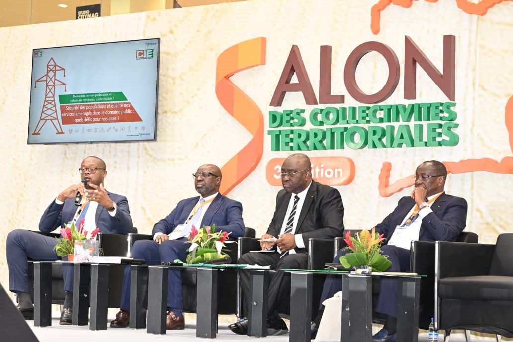 3ème Salon des collectivités territoriales : Ahmadou Bakayoko apporte sa contribution au panel de haut niveau