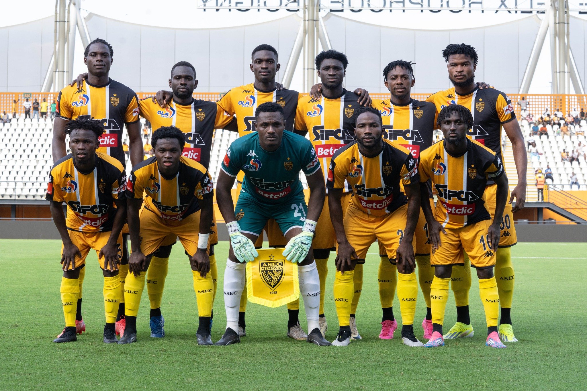 CAF-Compétitions interclubs : L'ASEC Mimosas et le Stade d'Abidjan en porte-étendards  