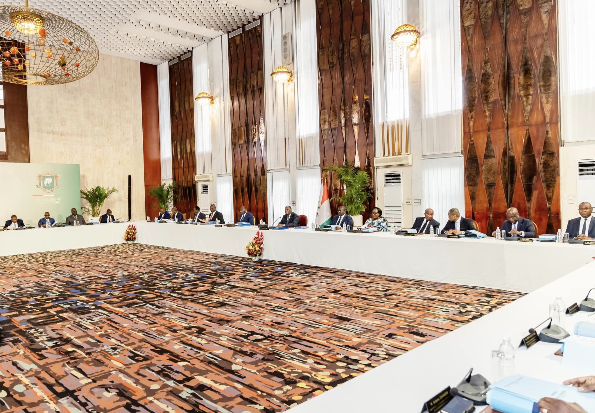 Conseil des ministres : Le budget fixé à 15 309, 2 milliards de FCFA pour continuer l’œuvre de développement