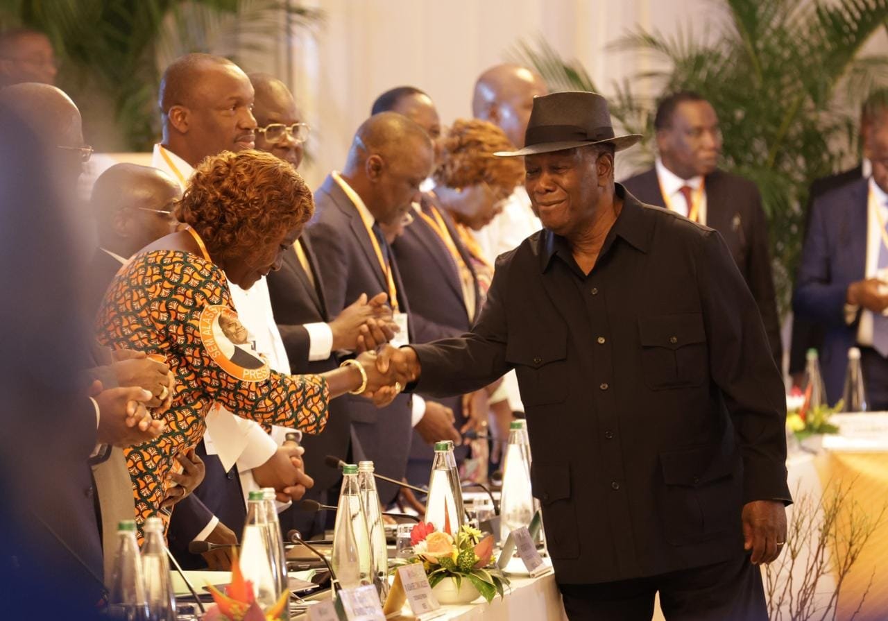 Alassane Ouattara : « Nous avons pu construire ce grand parti, pour la paix dans notre beau pays… »