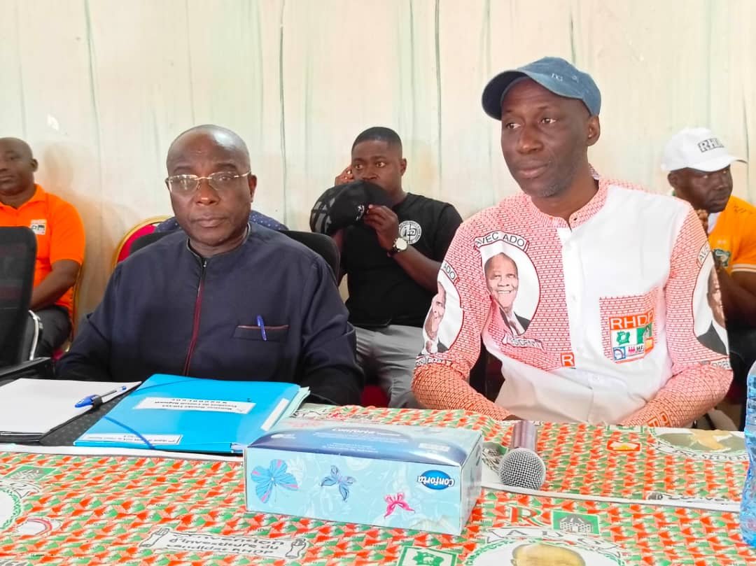 Worodougou-Présidentielle 2025 : Bouaké Fofana mobilise les responsables politiques du RHDP