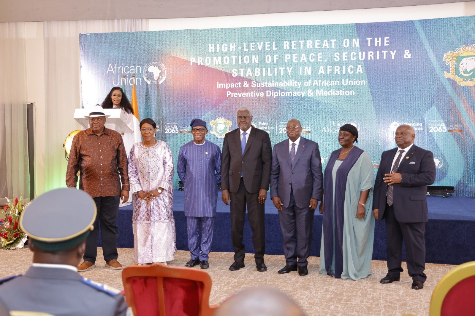 15ème Retraite de haut niveau sur la promotion de la paix de l’UA : Tiémoko Meyliet Koné indique le chemin pour une Afrique pacifiée