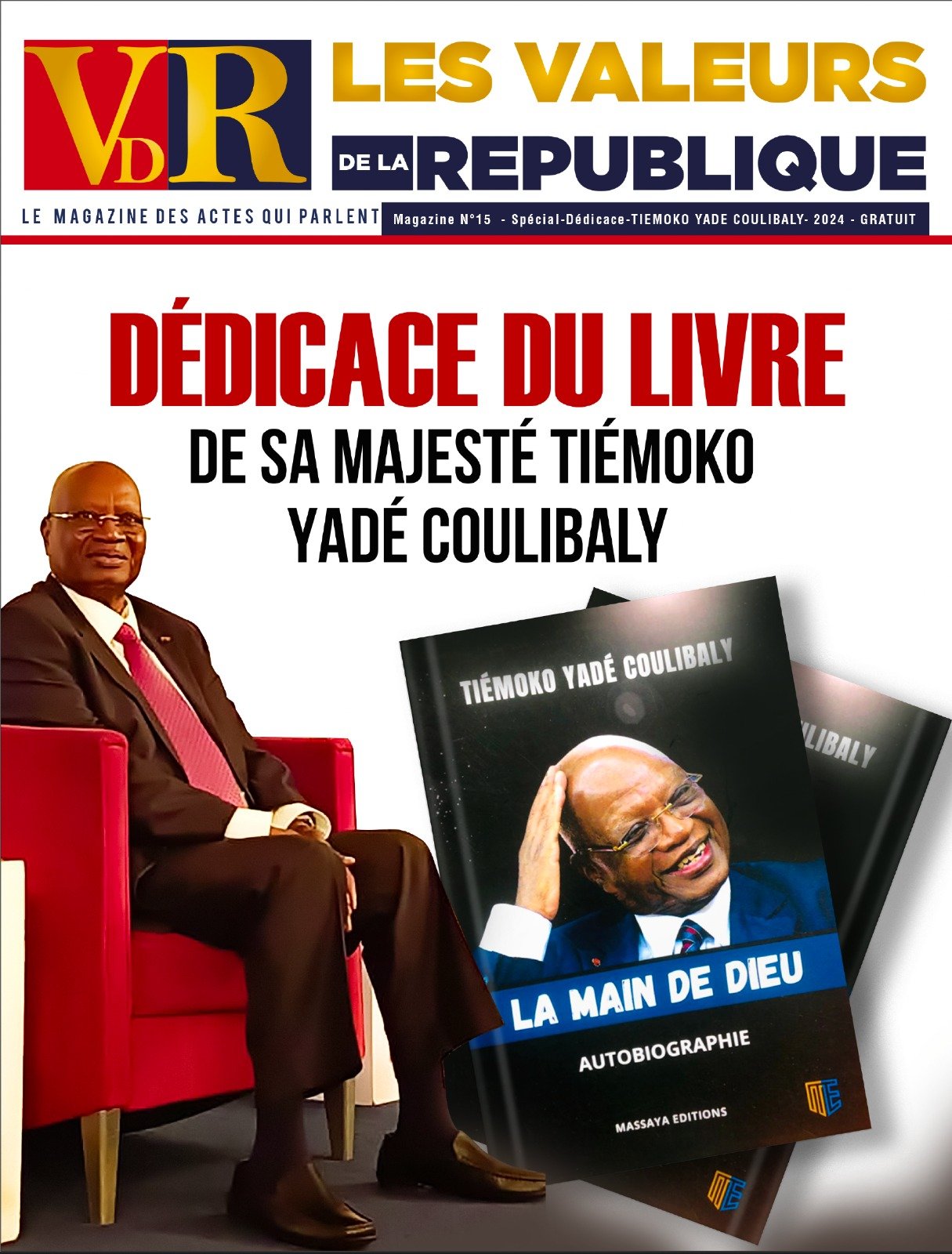 Littérature-Dédicace de « La main de Dieu » de Tiémoko Yadé Coulibaly : Une mine de révélations sur la vie de l'auteur et la politique ivoirienne