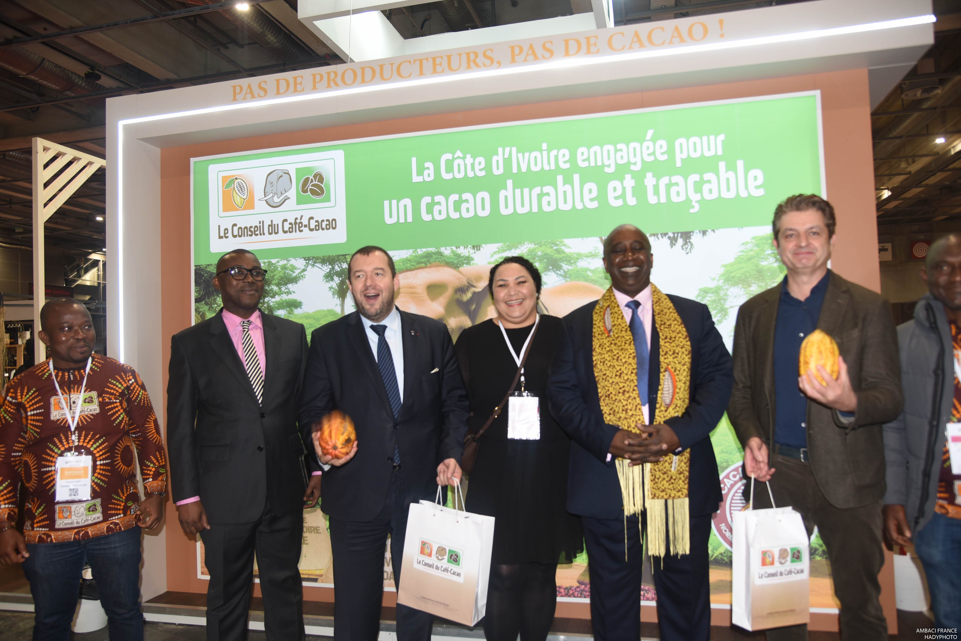 Salon du chocolat de Paris : Le Conseil du Café-Cacao fait la promotion du cacao et du chocolat de Côte d’Ivoire