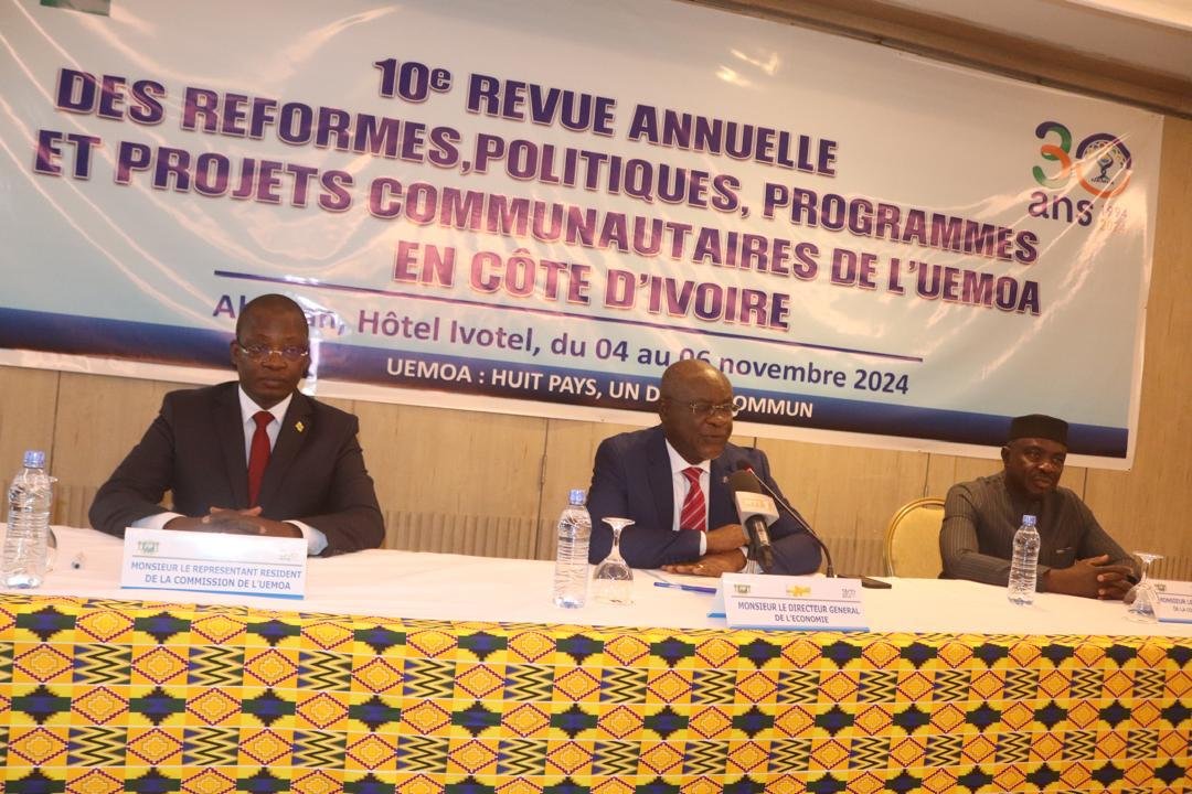 UEMOA-Revue annuelle des réformes, politiques, programmes et projets en Côte d'Ivoire : 132 textes et 4 programmes et projets communautaires passés au peigne fin