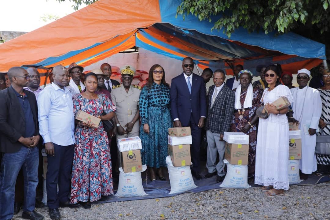 Soubré : Belmonde Dogo et Donwahi rappellent les gestes qui sauvent aux populations face aux inondations autour des barrages