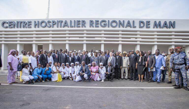 Ouattara travaille pour vous-Secteur de la santé : Des performances jamais égalées réalisées depuis 2011