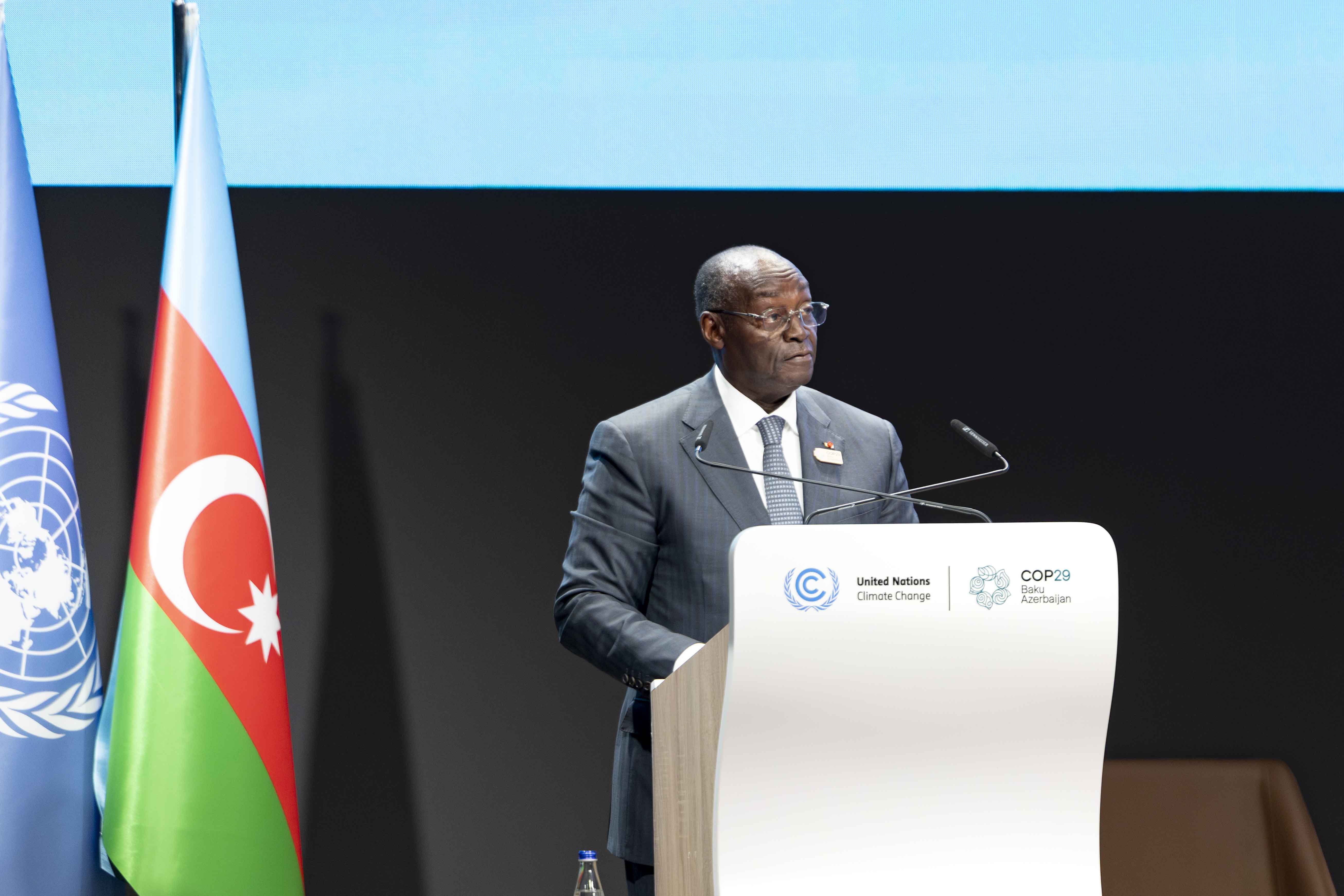 COP29-Tiémoko Meyliet Koné : « Notre pays a pris des mesures fortes »
