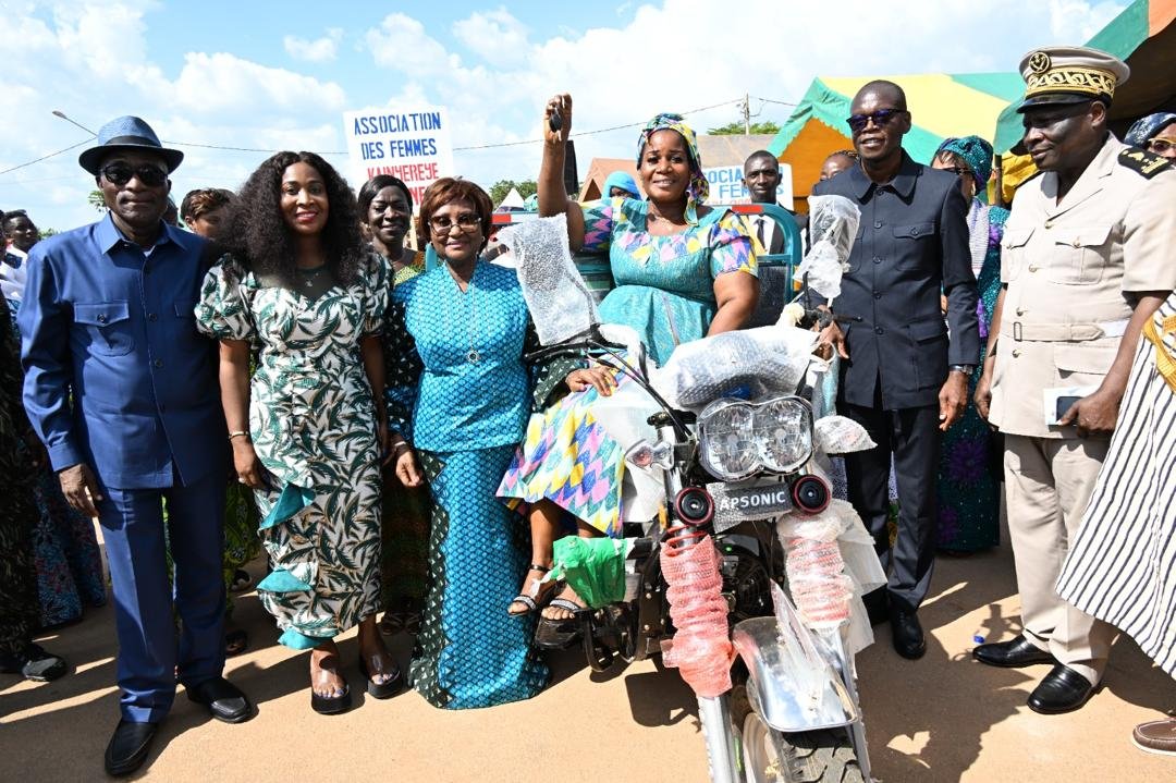 Sinfra : Epiphane Zoro Ballo et Sita Ouattara Kéita engagent les femmes pour un développement durable