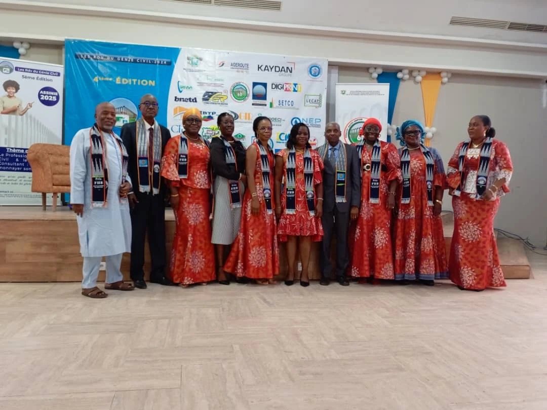 Promotion du Génie Civil : 16 ingénieurs civils reçoivent le prix Félix Houphouët-Boigny