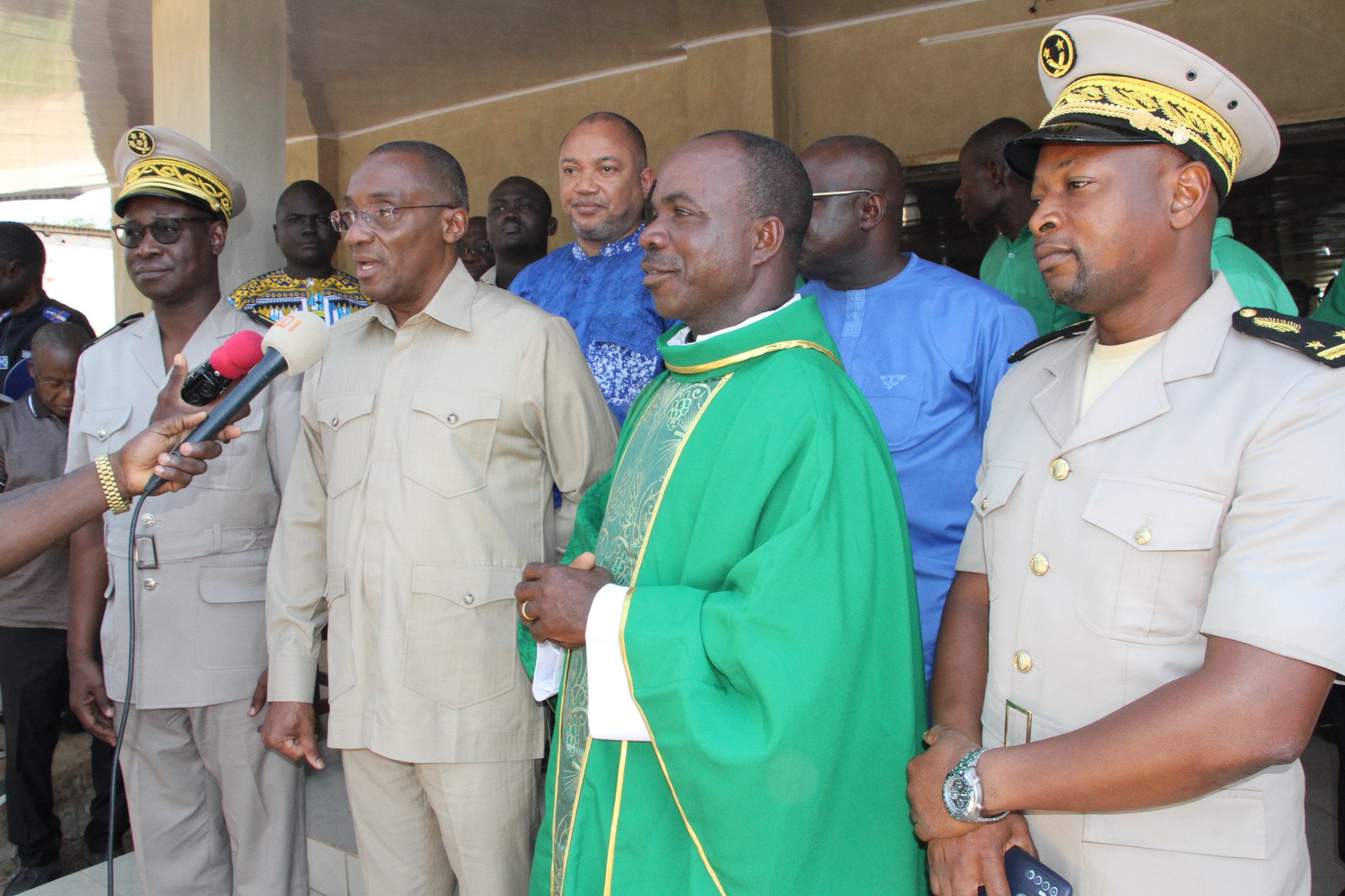 Construction de l’Eglise catholique de Biankouma : Claude Sahy fait un important don 