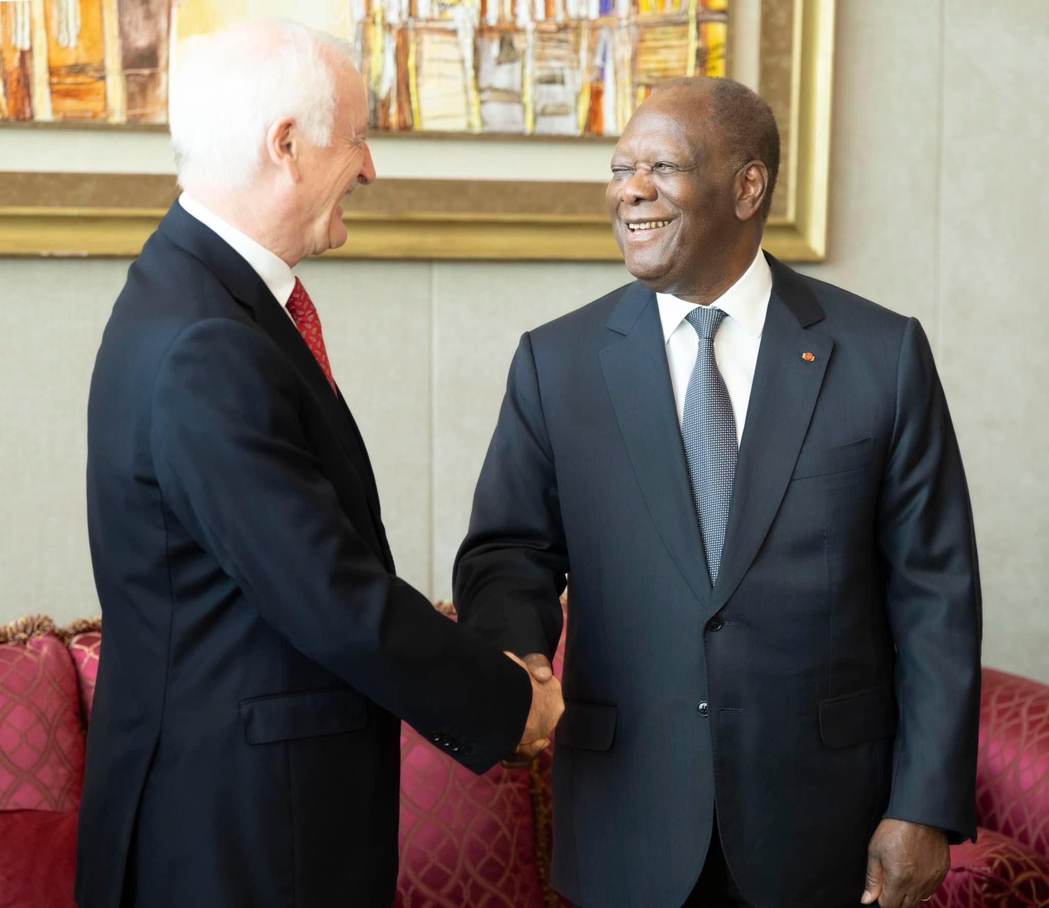 Audience du chef de l’Etat-Production minière en Côte d'Ivoire : Le groupe Endeavour Mining annonce la découverte d’une mine d’or de classe mondiale à Tanda