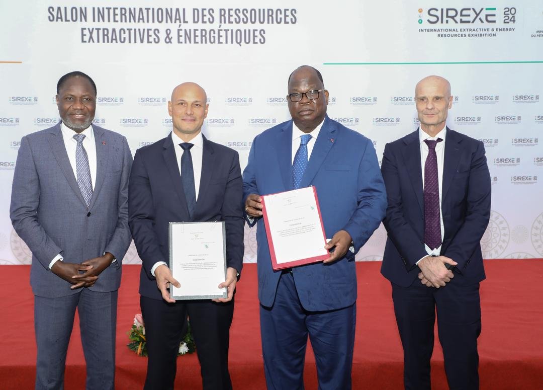 SIREXE 2024-Compensation des émissions de gaz à effet de serre du gisement Baleine : Eni Côte d’Ivoire et le ministère des Eaux et Forêts signent une convention 