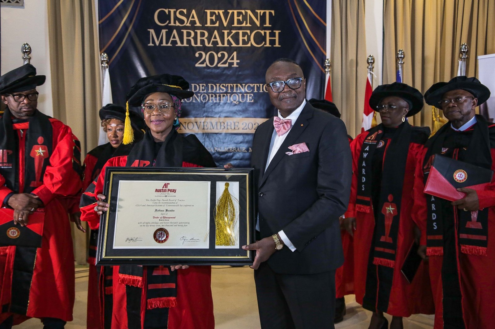 Distinction : Fatima Bamba élevée au rang de Docteur Honoris Causa