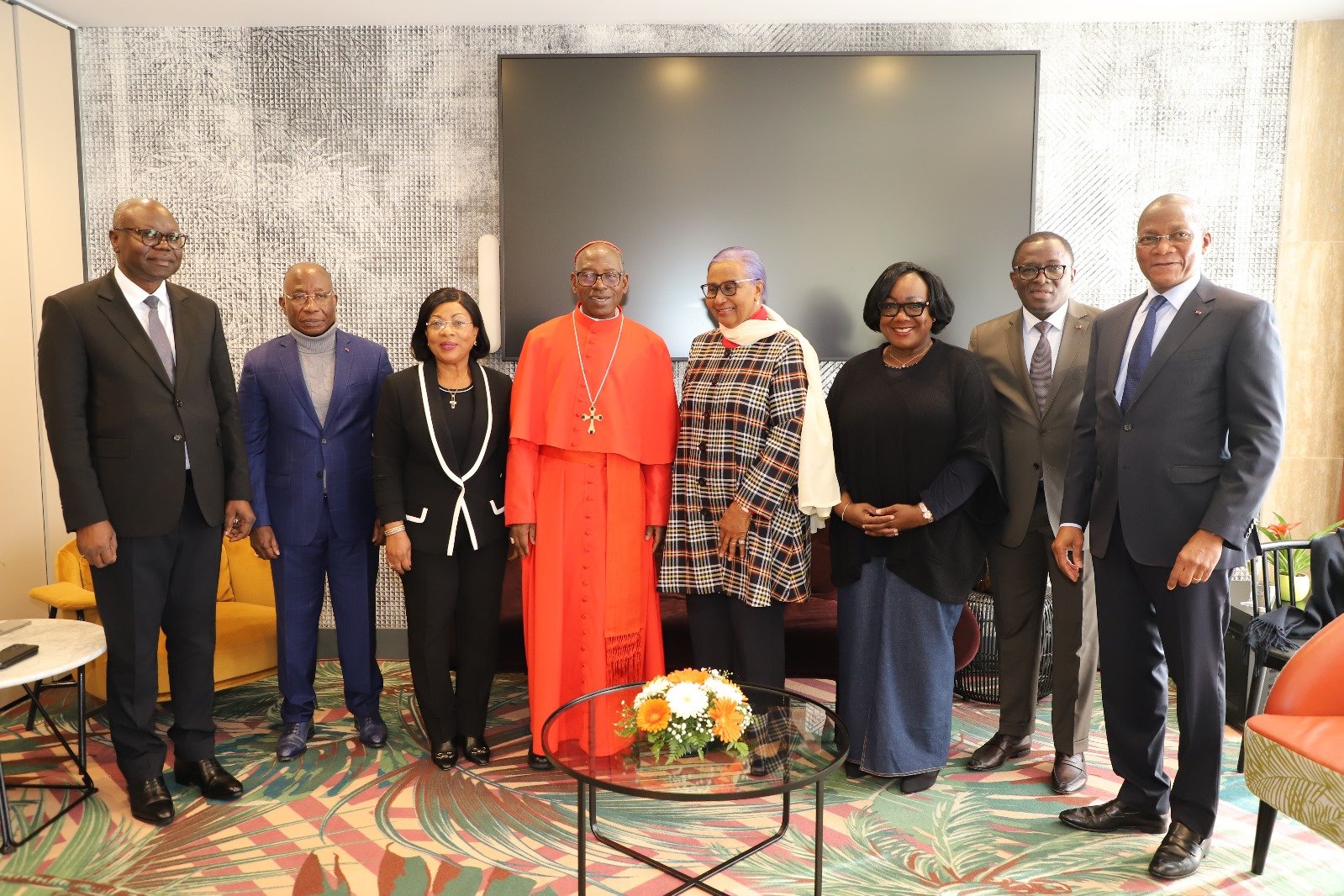 Religion - Mgr Ignace Bessy Dogbo créé cardinal au Vatican : La ministre d’Etat Anne Ouloto salue l’honneur fait à la Côte d’Ivoire