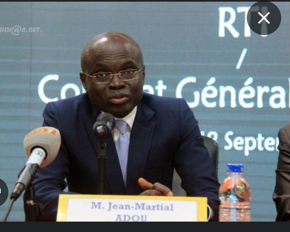 RTI : Jean Martial Adou confirmé Directeur général