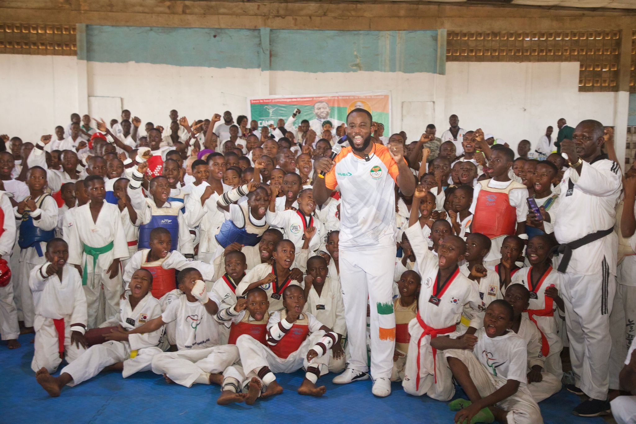 Bouaké-Camp d’entraînement Taekwondo : La Fondation Cheick Cissé promeut les valeurs du sport et de l'olympisme