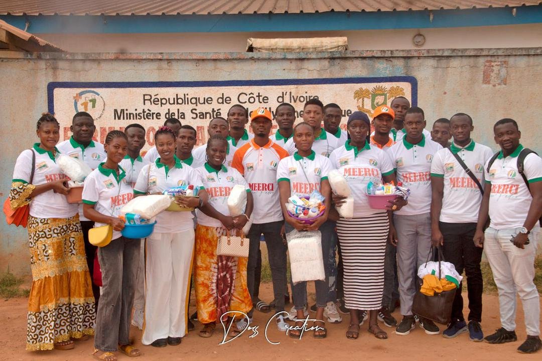 San Pedro : Le MEERCI offre d'importants non-vivres aux pensionnaires de la maternité Dominique Ouattara