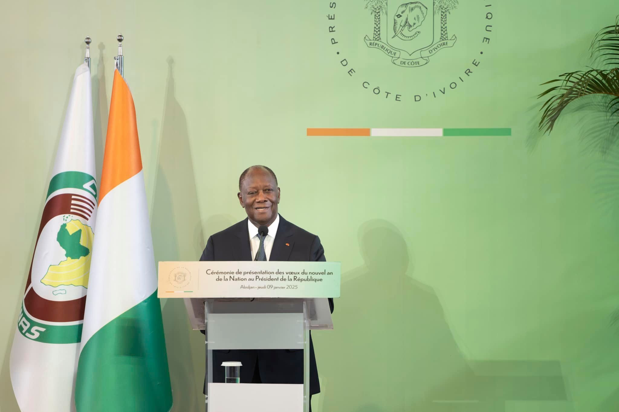 Présentation de vœux-Alassane Ouattara : « Je voudrais rassurer quant à la tenue d’une élection paisible, démocratique et transparente »