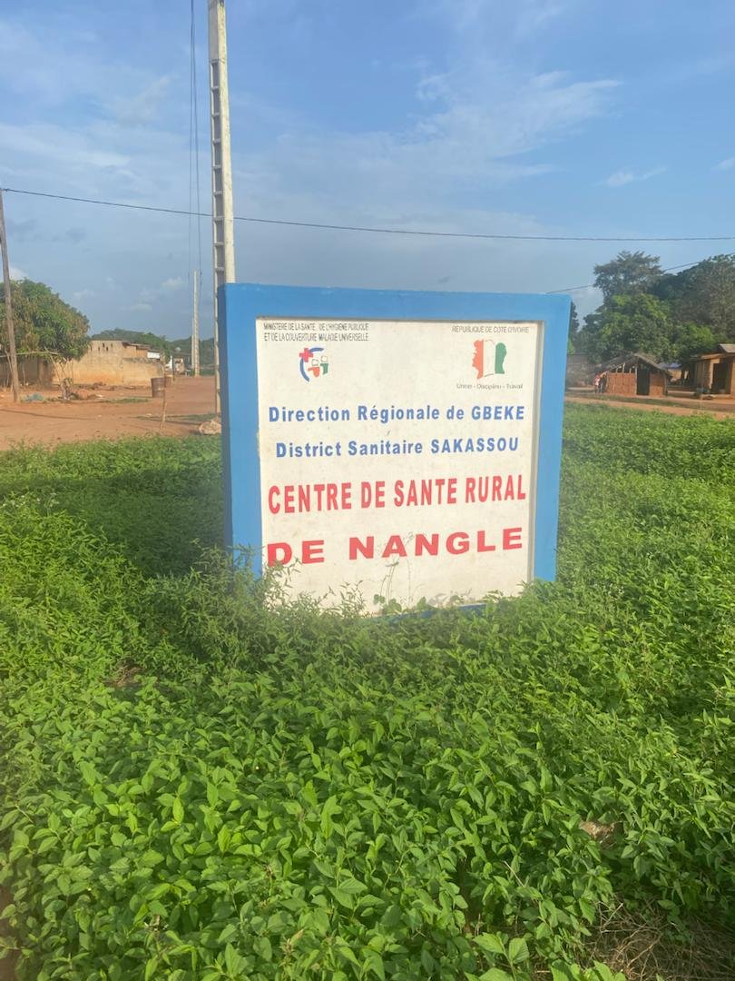 District sanitaire de Sakassou : Le centre de santé rural de Nanglé mis en service