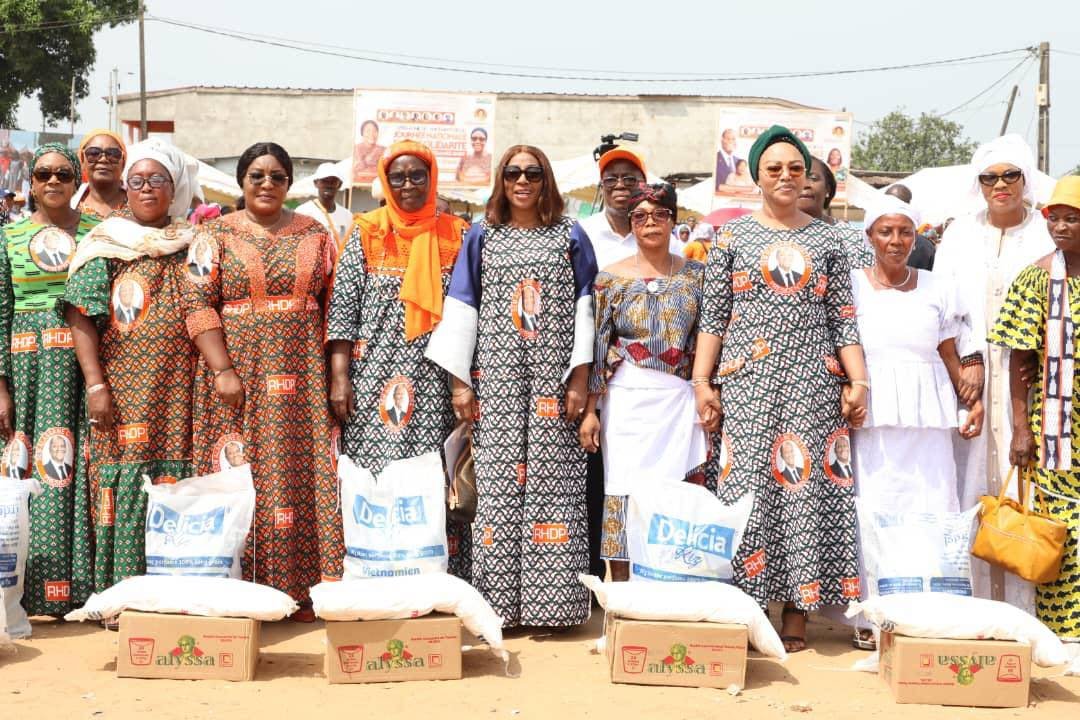 Anyama : Les femmes du RHDP célèbrent la solidarité