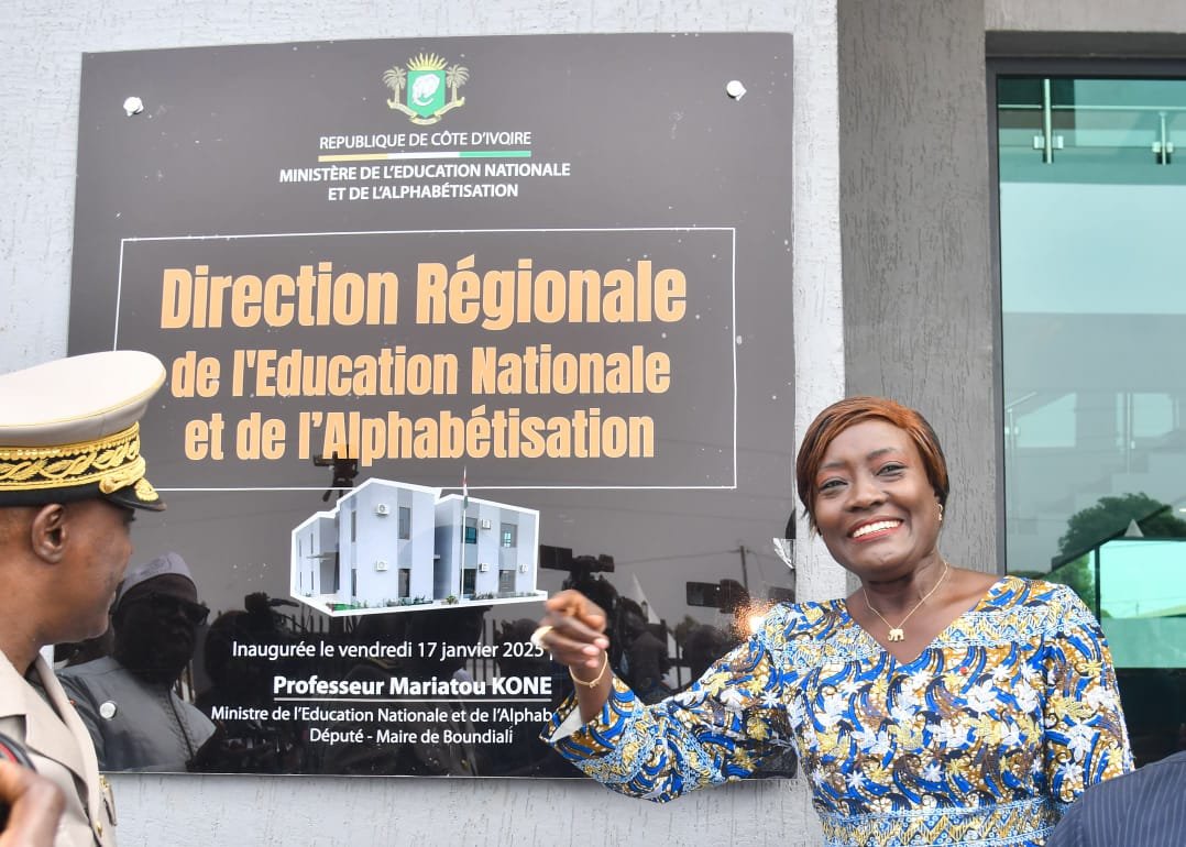 Inauguration de la nouvelle DRENA de Boundiali : Une infrastructure moderne pour le rayonnement de l’école dans la Bagoué