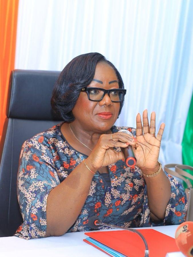 Anne Ouloto aux jeunes du Cavally : « Quand on a attrapé un bon président, on ne le laisse pas partir »