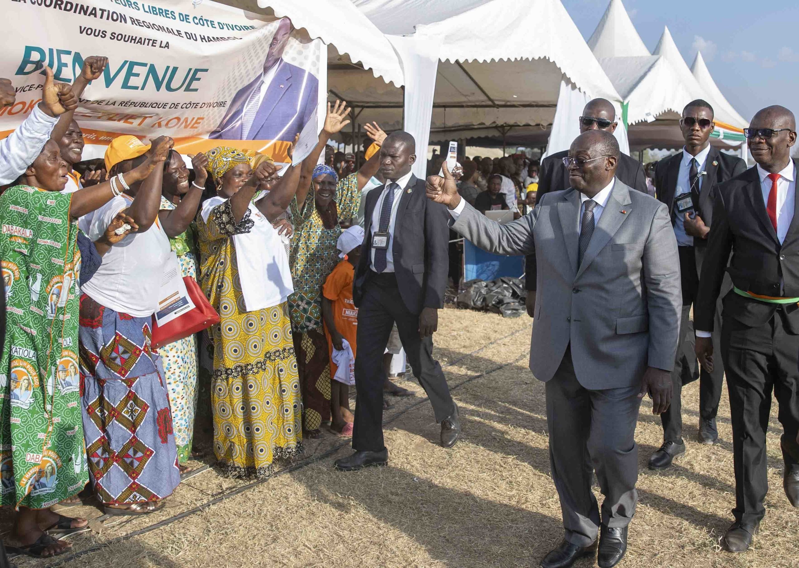 Visite du vice-président dans le Hambol : Programme très chargé pour Tiémoko Meyliet Koné