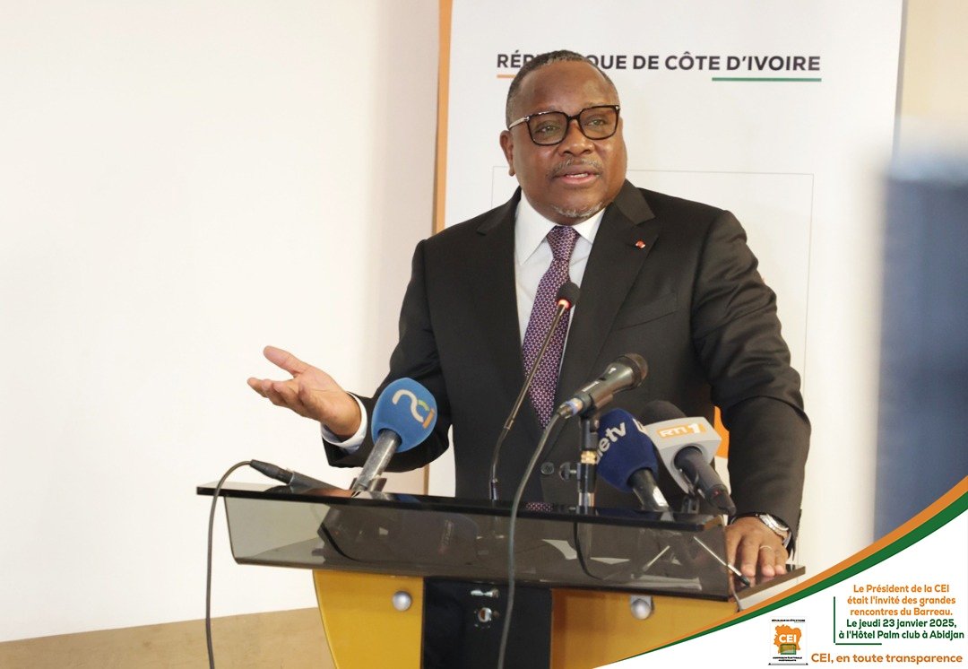 Coulibaly Kuibiert-Ibrahime (président de la CEI) aux partis politiques :  « On peut relever le défi d’élections apaisées à condition que… »